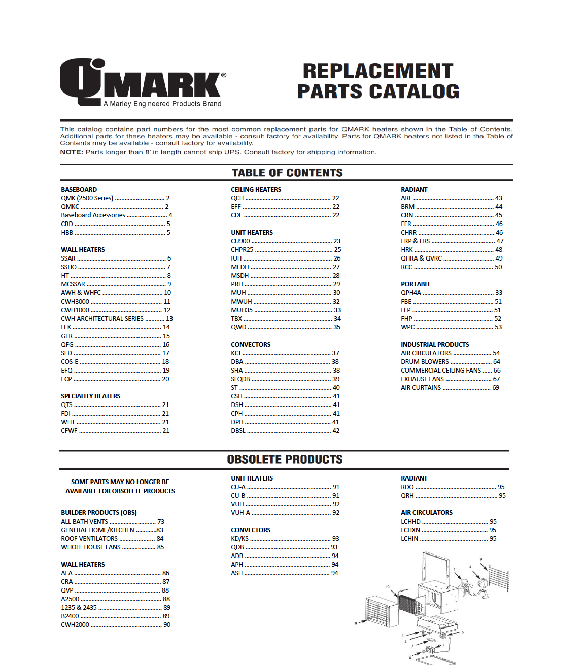 QMark 2021 QMark Parts Catalog Marley Engineered Products