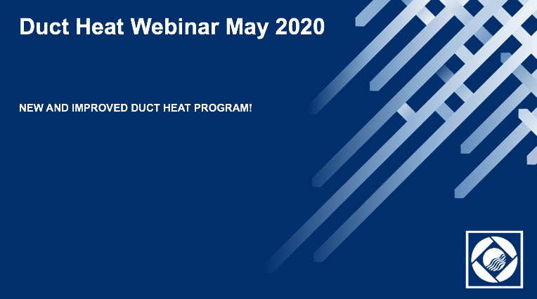 QMark Duct Heat Product & Configurator Training Recording_May 2020 Webinar